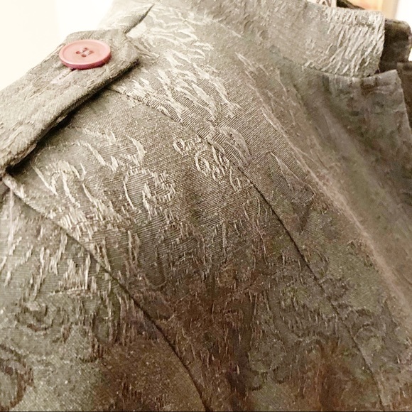 Vintage Oscar De La Renta Jacquard Evening Jacket - Picture 5 of 6